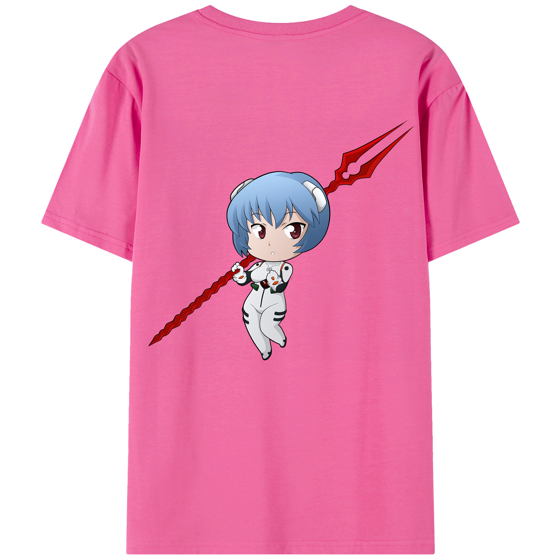 （画像用） EVA 新世紀エヴァンゲリオン レディース半袖Tシャツ(バックプリント)